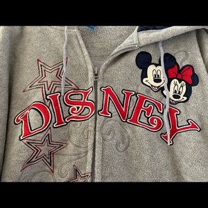 Women’s Disney Hoodie size Xl Fleece Zip
